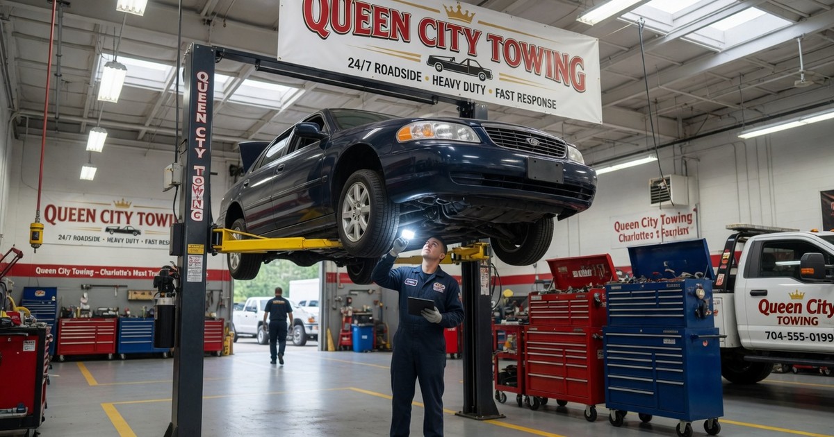 riverbend towing service — Queen City Towing