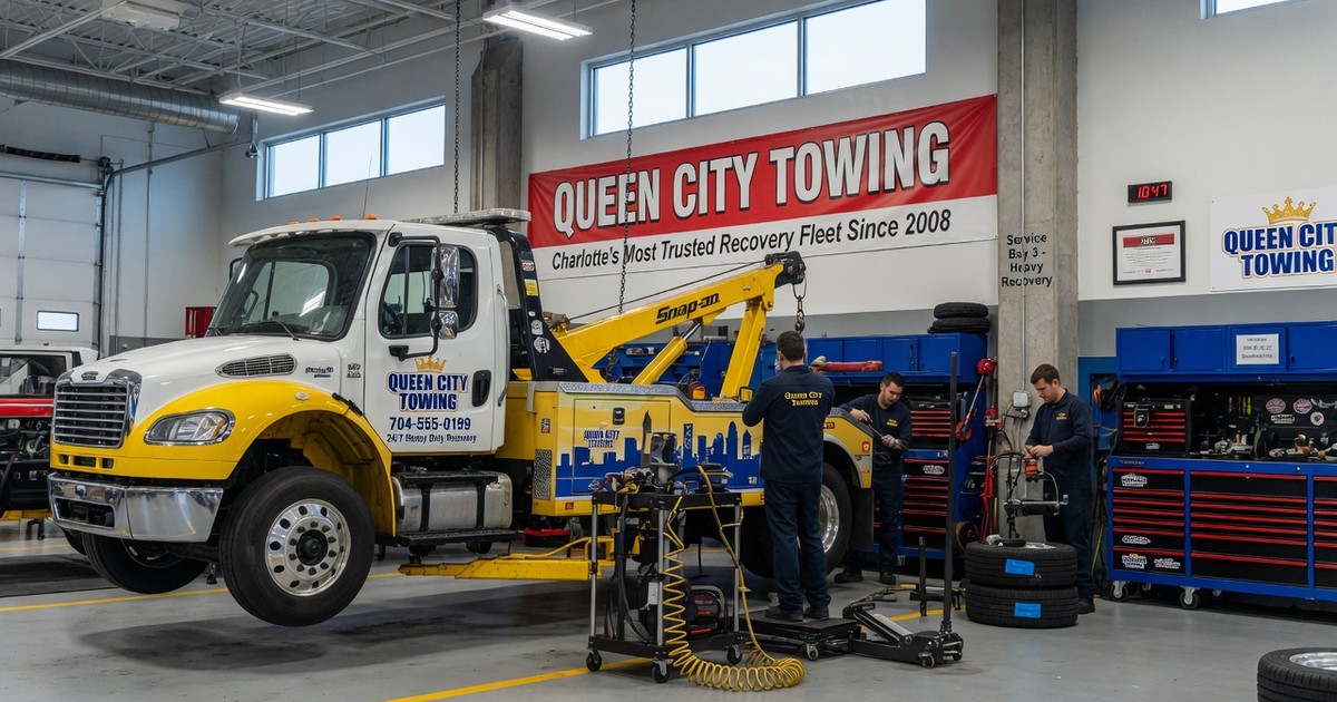 local towing with transparent pricing — Queen City Towing