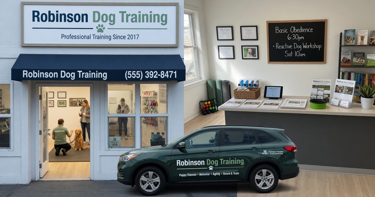service dog behavior and manners in public places — Robinson Dog Training