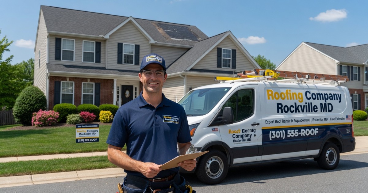 roofing company that serves rockville md — Roofing Company Rockville MD