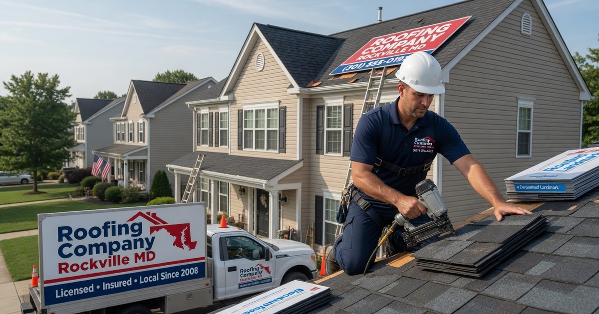 why is my roof leaking after heavy rain rockville — Roofing Company Rockville MD