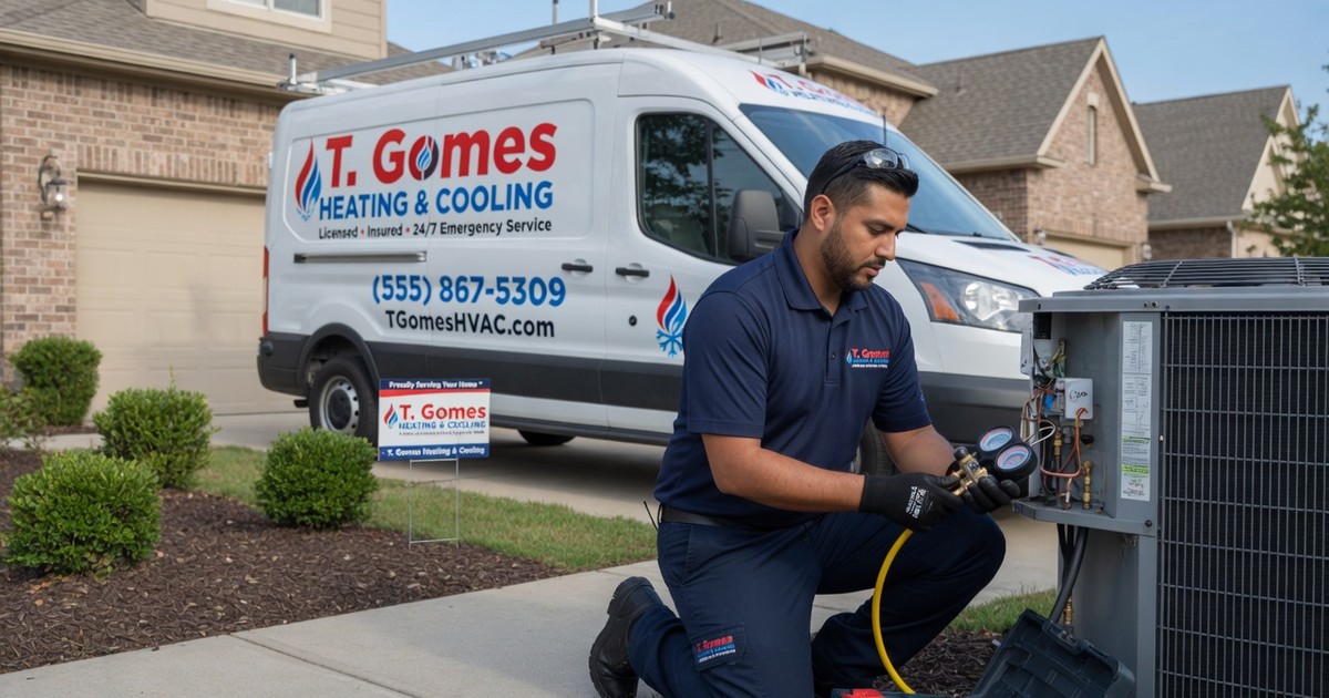 gas boiler installation near warwick — T. Gomes Heating & Cooling