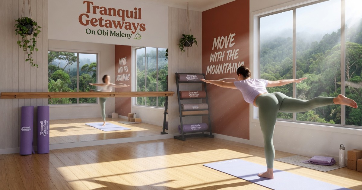 peaceful yoga retreat with nature walks — Tranquil Getaways On Obi Maleny
