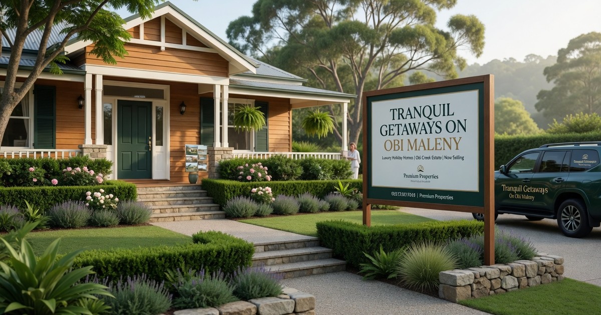 maleny accommodation with creek view — Tranquil Getaways On Obi Maleny