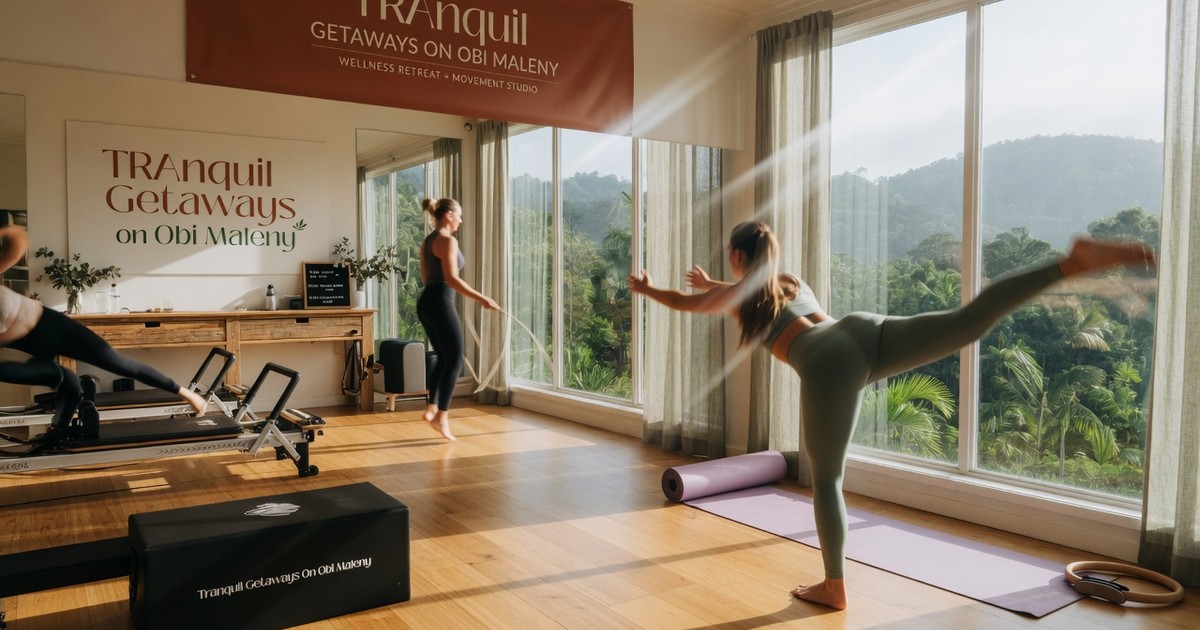 4 night ultimate yoga retreat queensland — Tranquil Getaways On Obi Maleny