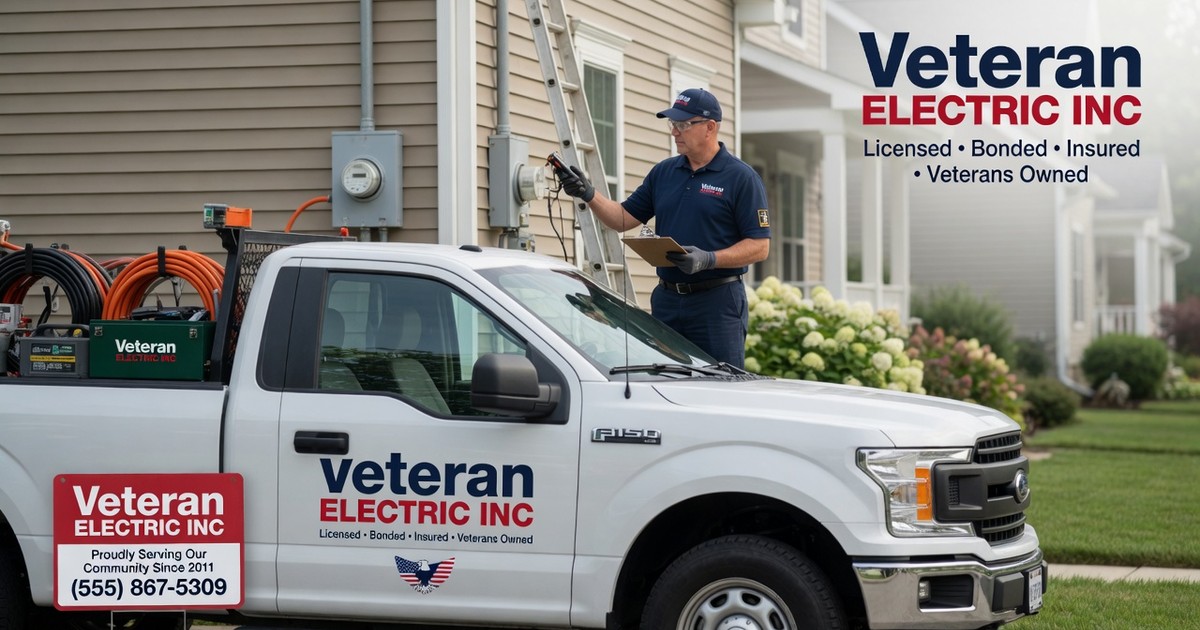 best company for home backup generator in montgomery county — Veteran Electric Inc