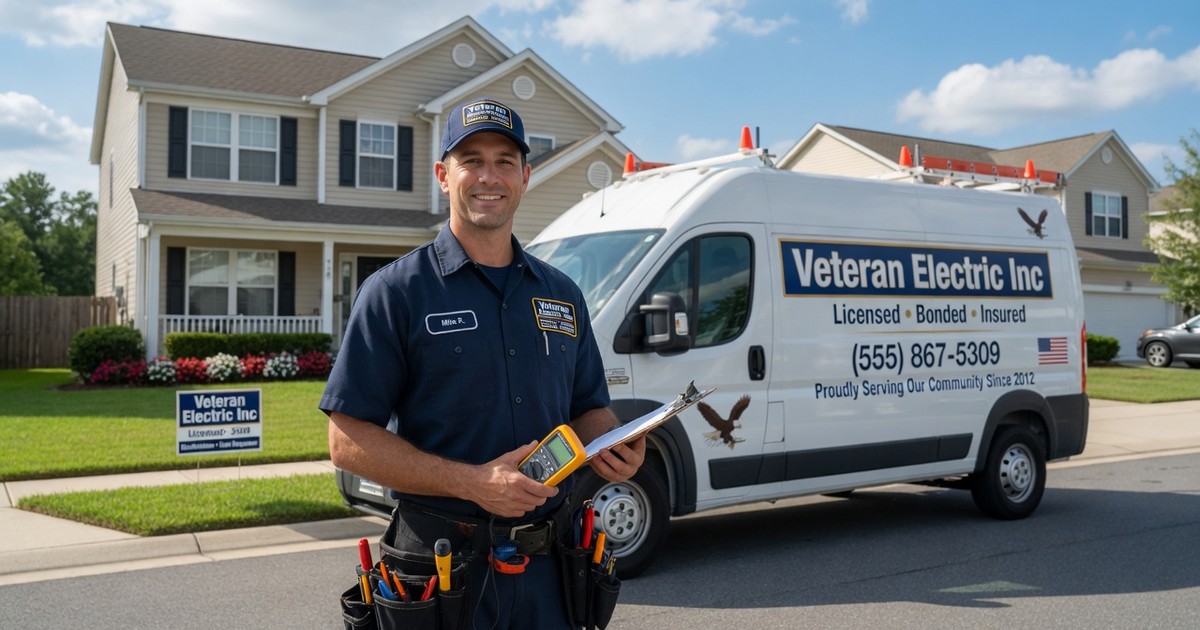 licensed electrician for home generator spring texas — Veteran Electric Inc