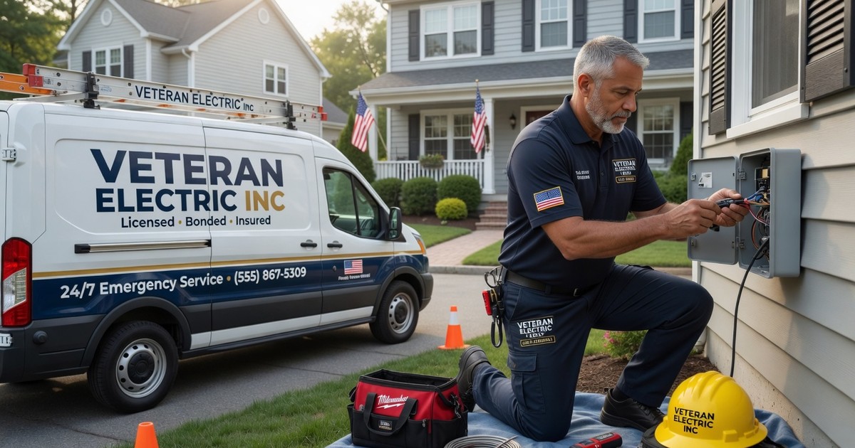 home generator installation cost near the woodlands tx — Veteran Electric Inc