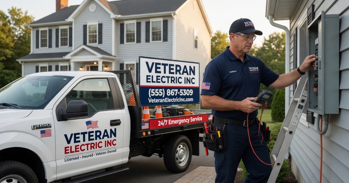 who installs home backup generators in harris county — Veteran Electric Inc
