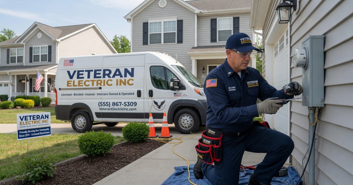 transfer switch installation for home generator near me — Veteran Electric Inc