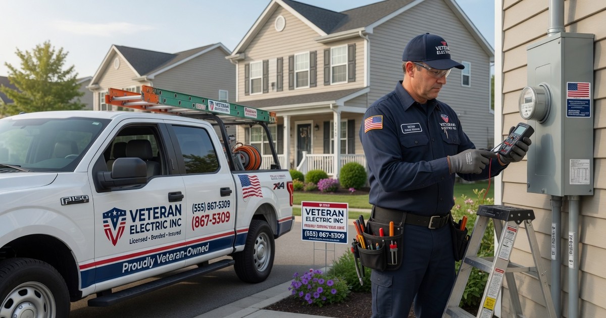 licensed electrician for generator installation spring texas — Veteran Electric Inc