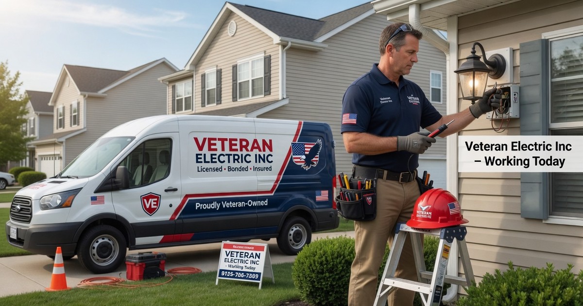 local electrician for transfer switch installation near me — Veteran Electric Inc