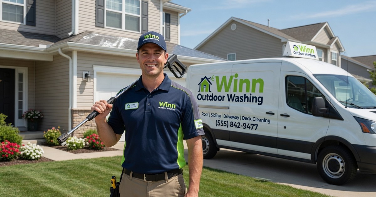 window cleaning boise idaho — Winn Outdoor Washing