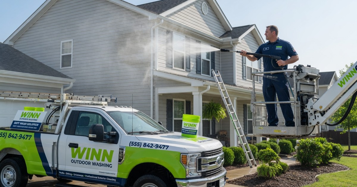 power washing services boise — Winn Outdoor Washing