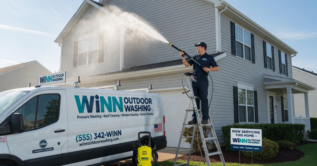 soft washing for homes near me — Winn Outdoor Washing