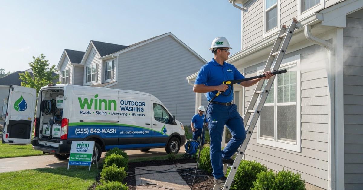 power washing services near me — Winn Outdoor Washing